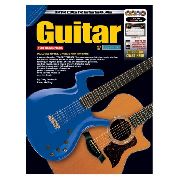 Progressive Gtr Bk/Cd/2dvd