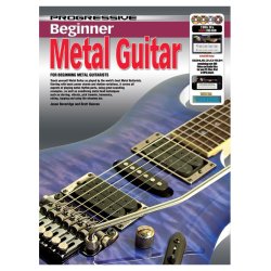 Prog Beginner Metal Gtr Bk/Cd/2dvd
