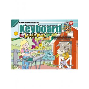 Prog Kbd Meth Lttle Kids 1 Bk/Cd/Dvd
