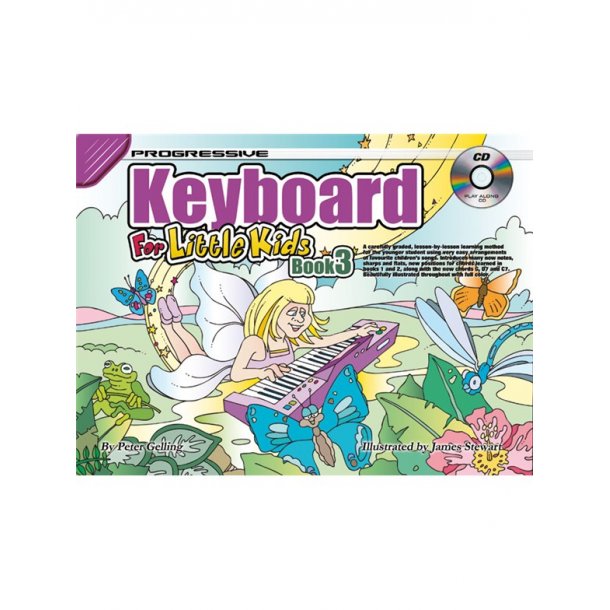 Prog Kbd Meth Lttle Kids 3 Kbd Bk/Cd