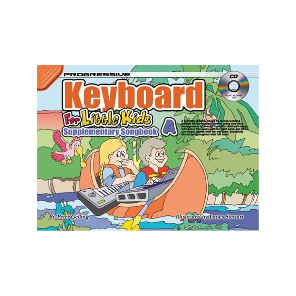 Prog Kbd Meth Lttle Kds Supp A Bk/Cd