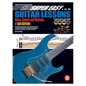 Spr Esy Gtr Lssns Nts Tab Bk/Cd/2dvd