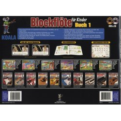 Blockflote Fur Kinder Rec Bk/Cd/Dvd