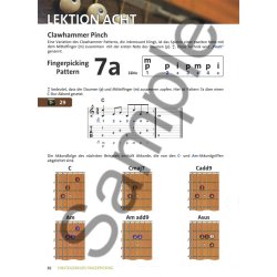 Einsteigerkurs Fingerpckng Bk/Cd/Dvd