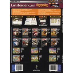 Einsteigerkurs Fingerpckng Bk/Cd/Dvd