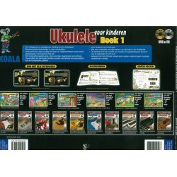 Ukulele Voor Kinderen: Boek 1 (Dutch) (Book/CD/DVD)