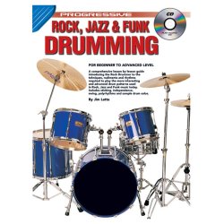 Prog Rock Jazz And Funk Drums Bk/Cd
