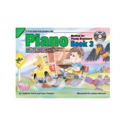 Progressive Piano Method For Young Beginners: Book 3 (Book/CD)