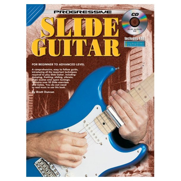 Progressive Slide Gtr Bk/Cd