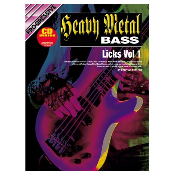 Prog Heavy Mtl Bss Lcks 1 Bgtr Bk/Cd