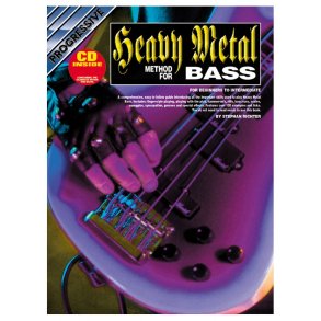 Prog Heavy Metal Bass Gtr Bk/Cd