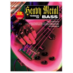 Progressive: Heavy Metal Techniques For Bass (Book/CD)