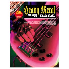 Progressive: Heavy Metal Techniques For Bass (Book/CD)