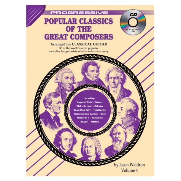 Progressive: Popular Classics Of The Great Composers - Volume 4 (Book/CD)