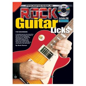 Progressive Rock Gtr Licks Gtr Bk/Cd