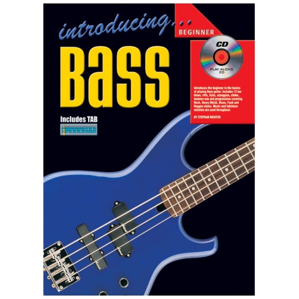 Introducing Bass Bgtr Bk/Cd
