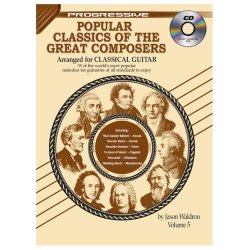 Progressive: Popular Classics Of The Great Composers - Volume 5 (Book/CD)