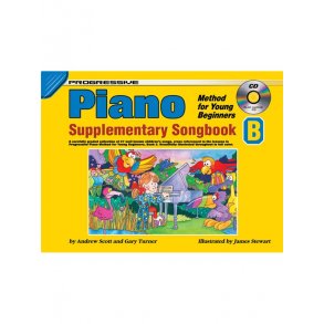Progressive: Piano Method For Young Beginners - Supplementary Songbook B (Book/CD)