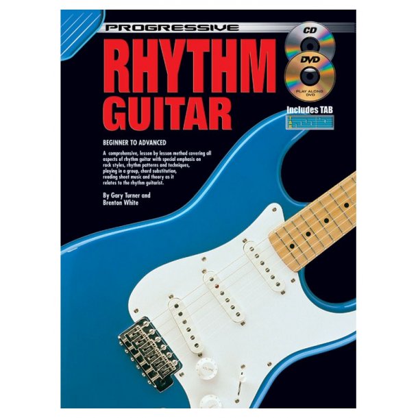 Progressive Rhythm Gtr Bk/Cd/Dvd