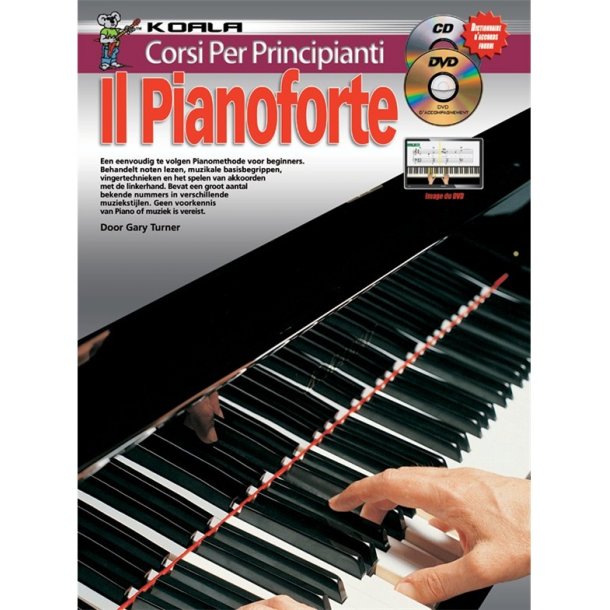 10 Facili Lezioni Imparate A Suonare Il Pianoforte Book/Cd/Dvd Italian