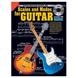 Progressive: Scales And Modes For Guitar (Book/CD)