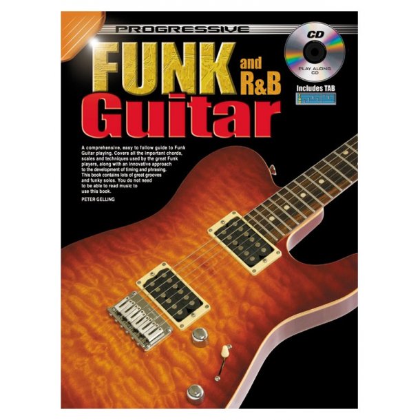 Progressive Funk And R&b Gtr Bk/Cd