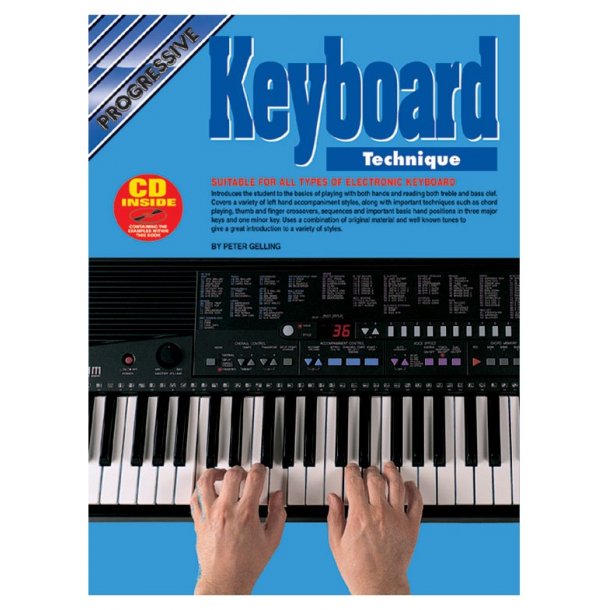 Progressive Kbd Technique Kbd Bk/Cd