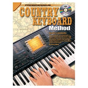 Prog Country Kbd Method Kbd Bk/Cd