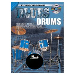 Prog Blues Drumming Drums Bk/Cd
