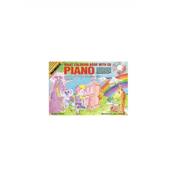 Prog Pf Giant Colouring Bk Bk/Cd/Dvd