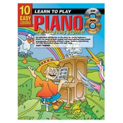 10 Easy Lessons: Piano For The Young Beginner (Book/CD/DVD)
