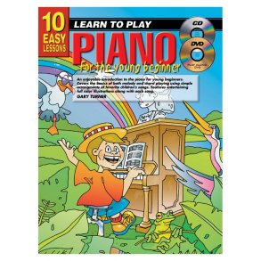 10 Easy Lessons: Piano For The Young Beginner (Book/CD/DVD)