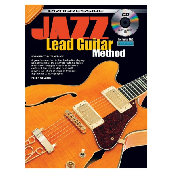Progressive Jazz Lead Gtr Bk/Cd