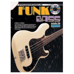 Progressive: Funk Bass (Book/CD)