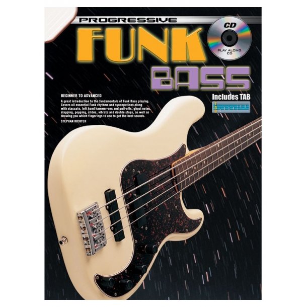 Progressive: Funk Bass (Book/CD)