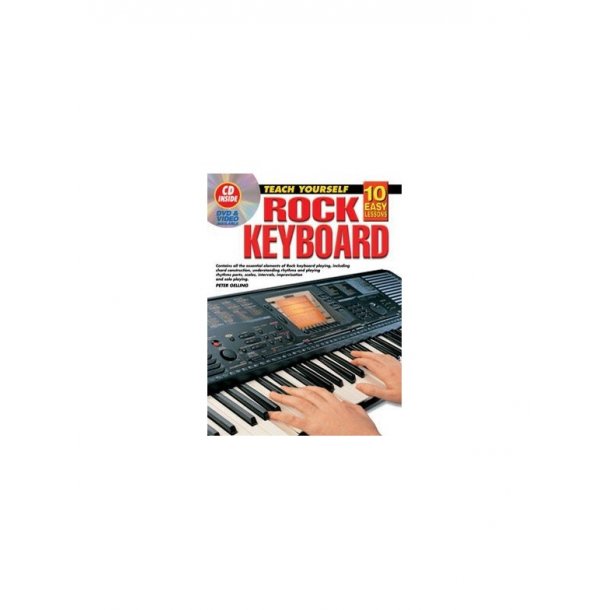 10 Easy Lessons: Rock Keyboard (Book/CD)