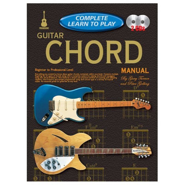 Progressive: Complete Learn To Play - Guitar Chord Manual (Book/2CDs)