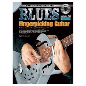 Prog Blues Fingerpicking Gtr Bk/Cd