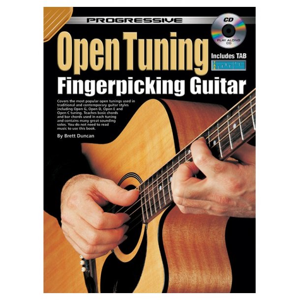 Prog Open Tuning Fngrpckng Gtr Bk/Cd