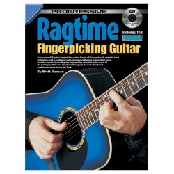 Prog Ragtime Fingerpicking Gtr Bk/Cd