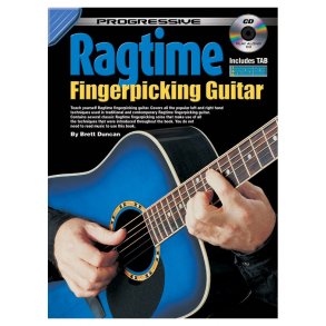 Prog Ragtime Fingerpicking Gtr Bk/Cd