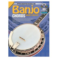 Progressive: Banjo Chords (Book/CD)