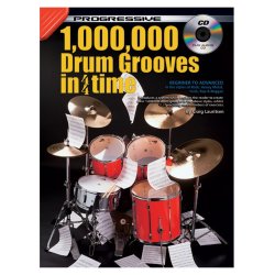 Prog 1000000 Grooves Drums Bk/Cd