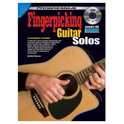 Prog Fingerpicking Solos Gtr Bk/Cd