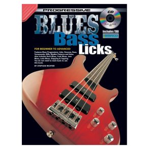 Progressive Blues Licks Bgtr Bk/Cd