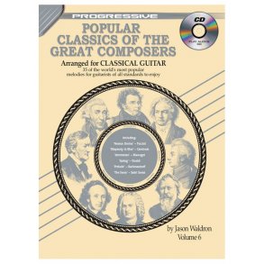 Prg Pp Clsscs Grt Cmpsrs 6 Gtr Bk/Cd