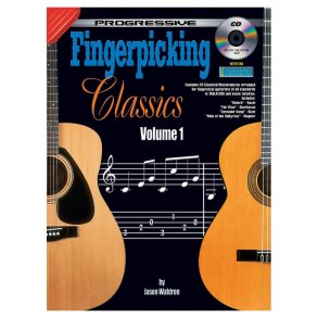 Prog Fingerpickng Clsscs 1 Gtr Bk/Cd