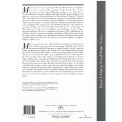 PUCCINI MANON LESCAUT ITALIAN/ENGLISH VOCAL SCORE P/B