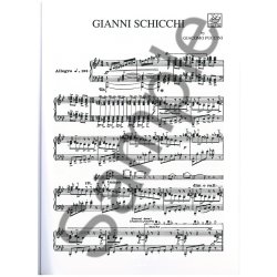 PUCCINI GIANNI SCHICCHI ENGLISH/ITALIAN VOCAL SCORE P/B