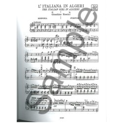 ROSSINI ITALIAN GIRL IN ALGIERS ITALIAN/ENGLISH VOCAL SCORE P/B